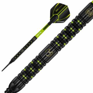 Šipky Winmau soft Michael van Gerwen Adrenalin 22g, 90% wolfram