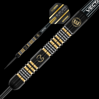 Šipky Winmau steel MvG Trilogy 21,5g, 90% wolfram