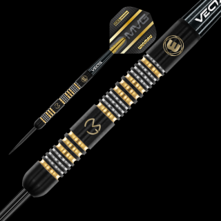 Šipky Winmau steel MvG Trilogy 24g, 90% wolfram