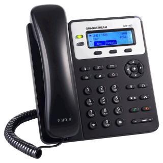 Telefon Grandstream GXP-1620 VoIP, LCD display, 2x SIP, 2x LAN, SRTP, TLS, 3 prog. tlačítka