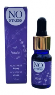 NO STRESS kapky s BIO Levandulí Chodouňskou, 10ml