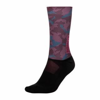 EPIC SOCK CAMO21 velikost: M, barva: Bordeaux