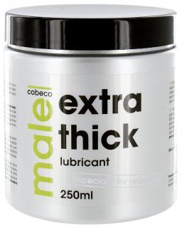 Cobeco Pharma Extra hustý anální lubrikační gel MALE EXTRA THICK, 250 ml