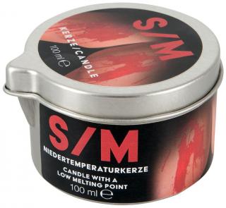 S/M svíčka-  v plechové dóze (100 ml)