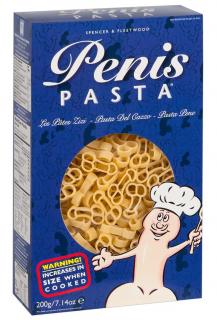 Spencer  Fleetwood Těstoviny ve tvaru penisu Penis Pasta (200 g)