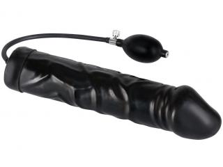 You2Toys Nafukovací latexové dildo Black Giant Latex Balloon