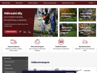 KASUMEX - Náhradní díly pro pily, křovinořezy a sekačky