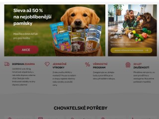Chovatelské potřeby a prémiová krmiva Akinu
