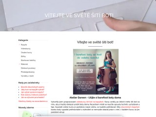 Atelier Dareen - Vyrob si boty vlastníma rukama