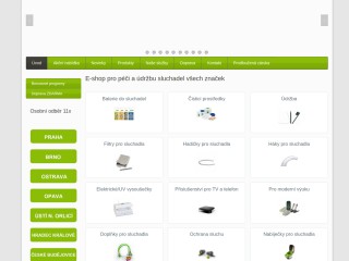 E-shop pro sluchadla všech značek