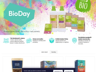 Bioday - Bio produkty pro vaše zdraví!