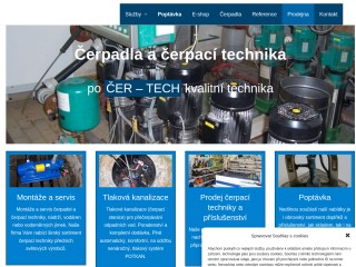 čerpadla ČER - TECH, s.r.o. - čerpací technika