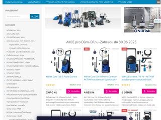 VAPKA.CZ - autorizovaný prodejce NILFISK, Nilfisk-ALTO, WAP, VAPKA, CFM, VIPER, servis a půjčovna.