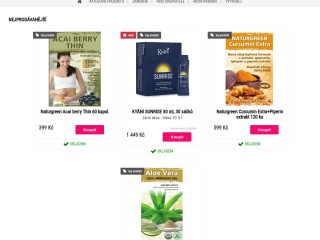 Eshop Vše pro zdraví - Výrobky TCM a alternativní medicína