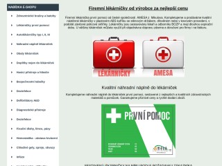 Autolékárničky s novým obsahem