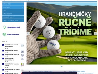 Specialista na hrané golfové míčky