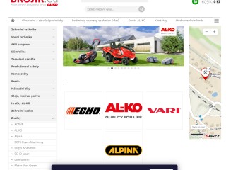 Zahradní technika AL-KO, autorizovaný prodej a servis, prodej náhradních dílů