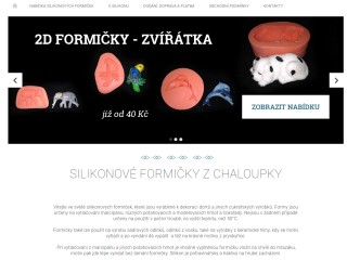 Silikonové formičky z chaloupky - Silikonove-formicky.cz