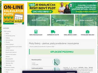 Pletivo na plot a ploty skladem na 3000 m2! Pletiva Dobrý