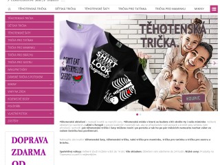TopMama.cz - Luxusní těhotenské oblečení