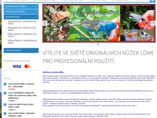 Vítejte ve světě originálních nůžek Löwe pro profesionální použití. - Nůžky Lӧwe