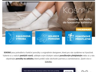 Sokino - originální barevné ponožky