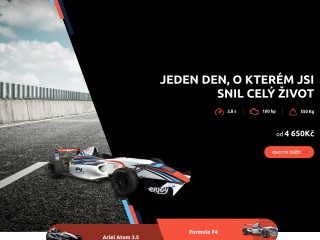 Enjoy Racing - Ty nejlepší zážitky na čtyřech kolech