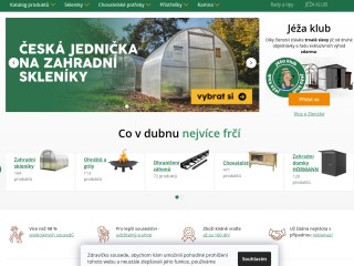 ZahradaJezek.cz - specialista na skleníky a zahradní stavby | Zahrada Ježek