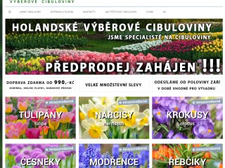 Výběrové cibuloviny přímo z plantáží holandských farmářů nabízí za skvělé ceny Narcisy.cz.  - Cibulk