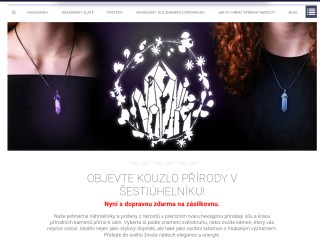 Hexagonky.cz | Jedinečné náhrdelníky nejkrásnějších barev.