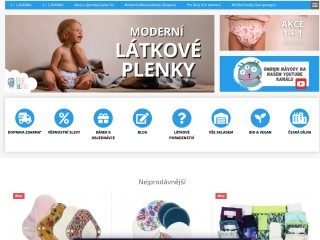 BREBERKY.CZ - moderní látkové pleny