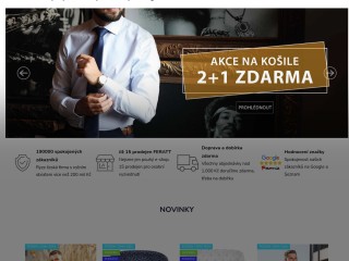 Vítejte v našem internetovém obchodě - PÁNSKÁ MÓDA