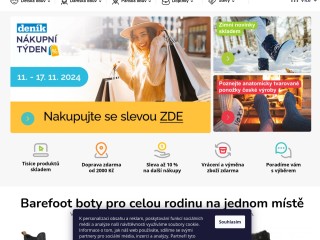 Bosonožka - zdravá barefoot a minimalistická obuv pro děti