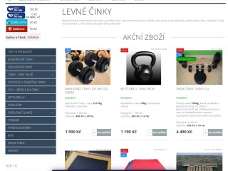 Levné činky - jednoručky a závaží