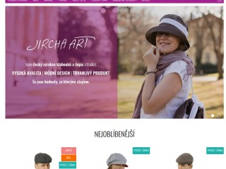 Jircha Art - Kvalitní klobouky, čeipce a doplňky hezky česky