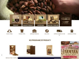 Čokoládovna Troubelice - výroba pravé čokolády