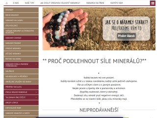 Léčivé náramky z minerálů a vzácných kamenů | Síla minerálů