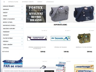 LETECKÉ DOPLŇKY - obchod pro všechny příznivce letectví