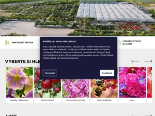 Zahradnictví Spomyšl - skutečné zahradnictví na internetu
