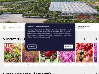 Zahradnictví Spomyšl - skutečné zahradnictví na internetu