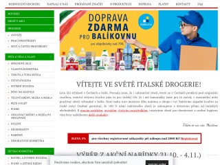 Italská drogerie on-line