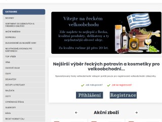 Nejširší výběr řeckých potravin a kosmetiky pro obchodní partnery - Řecký velkoobchod