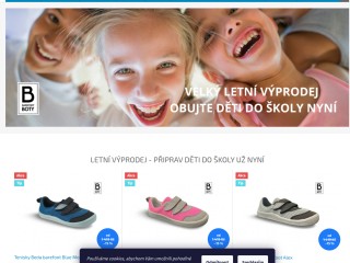 Barefoot boty u Běželů - Barefoot boty pro děti