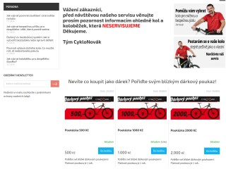 Vše pro cyklistiku u rodiny CykloNovák.cz