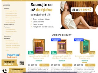 Infrasauny a sauny | infrasauna-shop.cz