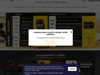 Cyklistické brašny a nosiče Sport Arsenal