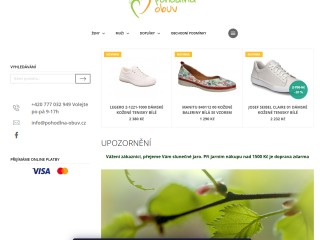 Prodej pohodlné obuvi, dámské zdravotní boty, pánské zdravotní boty - Pohodlná Obuv