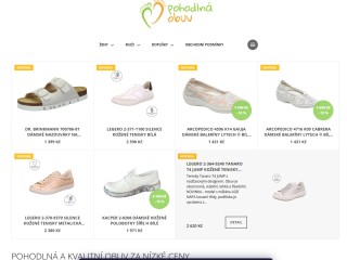 Prodej pohodlné obuvi, dámské zdravotní boty, pánské zdravotní boty - Pohodlná Obuv