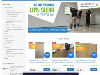 Podlahy, dveře a schody na jednom místě - E-Podlaha - E-shop s podlahami