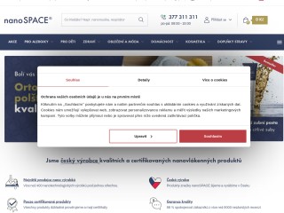 Lůžkoviny pro alergiky a české nano výrobky | nanoSPACE